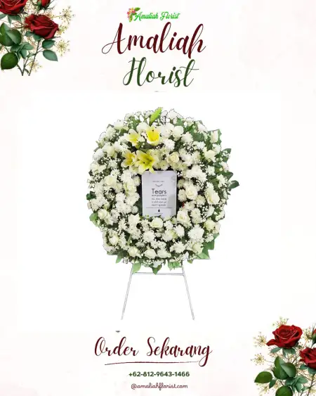 Krans Bunga Duka Bodas